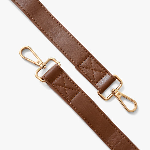 Leather Shoulder Straps, Brown
