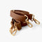 Leather Shoulder Straps, Brown